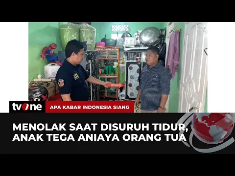 Anak di Palembang Tega Aniaya Orang Tuanya saat Menonton Debat Capres!