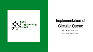 Circular Queue Data Structure Tamil Root Programming School