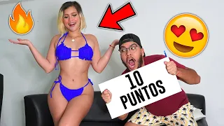 REACCIONANDO a LOS BIKINIS de MI NOVIA *FINAL INESPERADO*