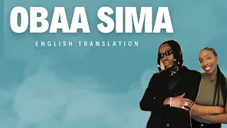 fireboy dml obaa sima translation and meaning 