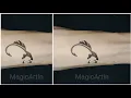 Fishing Hook tattoo with pen