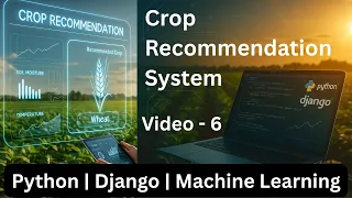 Crop Recommendation Project Part-6 Home Page UI Machine Learning Project Django Python