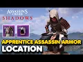 Assassin s Creed Shadows - How To Get The APPRENTICE ASSASSIN Gear Hood