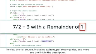 Beginner Python Project Multi-Operation Calculator with Input Validation Intro to Python