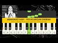 Lagu LAGU ANAK INDONESIA.  MENIKMATI HARI - PETUALANGAN SHERINA. PIANO TUTORIAL by VALEN IGNATIA