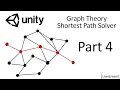 Unity Making a Graph Theory Shortest Path Solver Part 4 Livestream