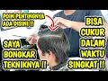Lagu Singkat Saja !! Belajar potong rambut paling mudah hanya pakai 3 ukuran || Tutorial TWOBLOCK Mudah