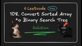 108 Convert Sorted Array to Binary Search Tree - solution Typescript