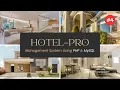 HotelPro Part 4 Managing Room Bookings HTML PHP Bootstrap CSS jQuery MySQL