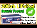 Timeusb 12v 200ah LiFePo4 Deep Cycle Test and
