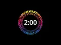 2 Minute Timer Colorful Progress Bar