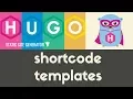 Shortcode Templates Hugo - Static Site Generator Tutorial 22