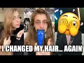 I CHANGED MY HAIR AGAIN