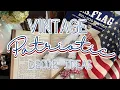 Vintage Patriotic Decor Ideas For Your Summer Home Decorating Looking for Thrifted Summer Decor