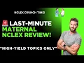 Most TESTED Maternal NCLEX Topics in 30 MINS - If You Struggle with Maternal NCLEX WATCH THIS