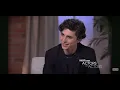 timothee on his weight loss for beautiful boy