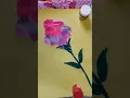 Download Lagu One Stroke Flower Painting With Acrylic Colours|#art #flowerpainting#flowerart #plzsupportmefriends🙏