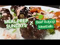 Beef Bulgogi Meatballs by HelloFresh Meal Kit Sundays