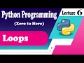 Python 06 Loops in Python For While and Nested Loops Explained