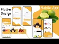 Food Delivery Mobile App - Flutter UI