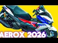 SERIUS JADI GINI..???? NEW AEROX 2026 RED SILVER-BLUE