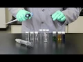 Solid Phase Extraction SPE Color Demonstration