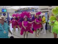 KENS 5 Weather Chief Bill Taylor leads Fiesta Takes Flight Parade as Grand Marshal
