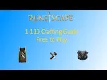 Runescape Free to Play 1-110 Crafting Guide 2026