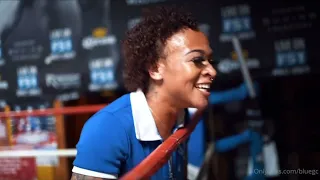 blue girls club boxing