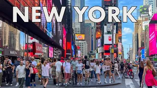 New York City LIVE Manhattan Walk to Times Square NYC on Broadway