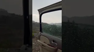 حالات واتس اب من داخل السيارة شتاء 