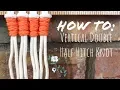 Macrame 101 Vertical Double Half Hitch Knot