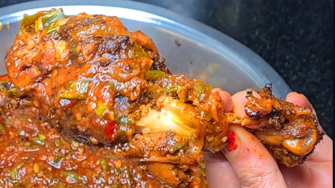 Indian Dhaba Recipe Schezwan Tandoori Chicken   Bahot hi mazedaar aur aasaan bhi try zarur karen