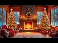 Lagu Beautiful Snowy Christmas Ambience 2026 ❄️Relaxing Christmas Carol Music 🎄Fireplace to Relax \u0026 Enjoy