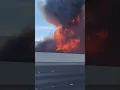 Fire rips through Las Vegas apartment building under construction