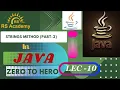 Java Lec - 10 Topic