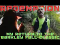 I came for Redemption at the Barkley Fall Classic and then the rain came