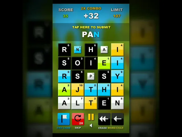 Word Mania - an original word search game by LittleBigPlay.com