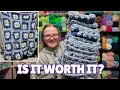 So frustrating Would I Ever Attempt This Again Bernat Blanket Granny Yarn Test and Review