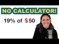 Quick Tricks to Calculate Percentages in Your Head