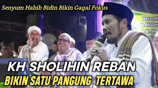 kh sholihin reban bikin tertawa seluruh jamaah acara halal bihalal