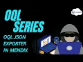 Export Data Using OQL JSON Exporter in Mendix OQL Series