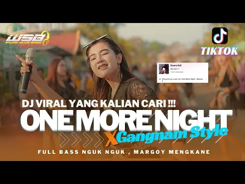 Download MP3 DJ ONE MORE NIGHT TIKTOK VIRAL FULL BASS NGUK NGUK TERBARU 2023 - IRPAN DISJOKY