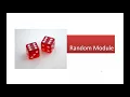CBSE Class XII Random Module with Output Problems