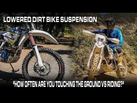 How To Lower A Dirt Bike (3 Ways) - String Bike