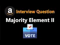 Majority Element II - Leetcode 229