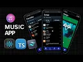 Build a Music Player app with React Native Expo Typescript