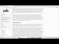 Basics of Julia part 1