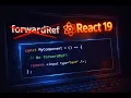 React 19 Don t need to use forwardRef
