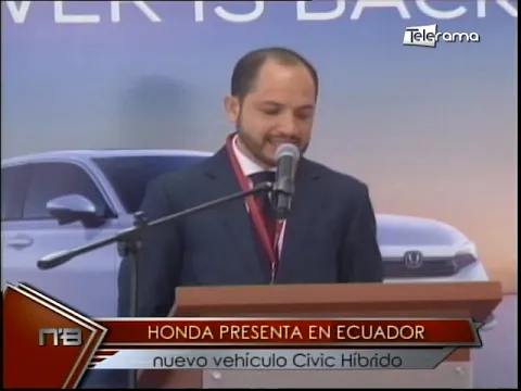 Honda presenta en Ecuador nuevo vehículo Civic Hibrido